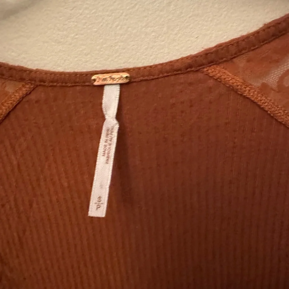 Free People | BABYDOLL GOLDEN YELLOW BLOUSE|  golden rod yellow / orange| small